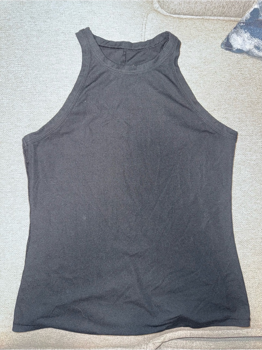 Ribbed High-Neck Tank